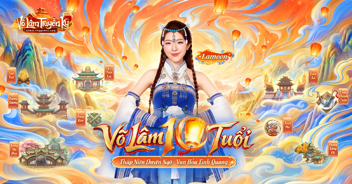 Võ Lâm Truyền Kỳ Mobile: Chọn môn phái và bắt đầu hành trình giang hồ